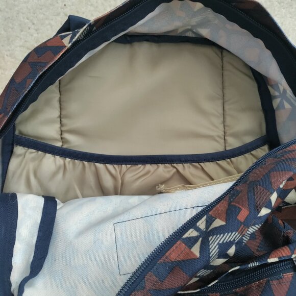 JanSport JS00T50F Digibreak Backpack Aztec Southwest VGUC - Picture 5 of 8